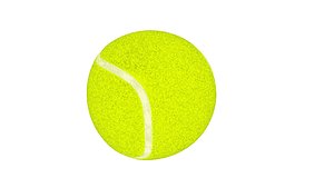 3D model tennis ball