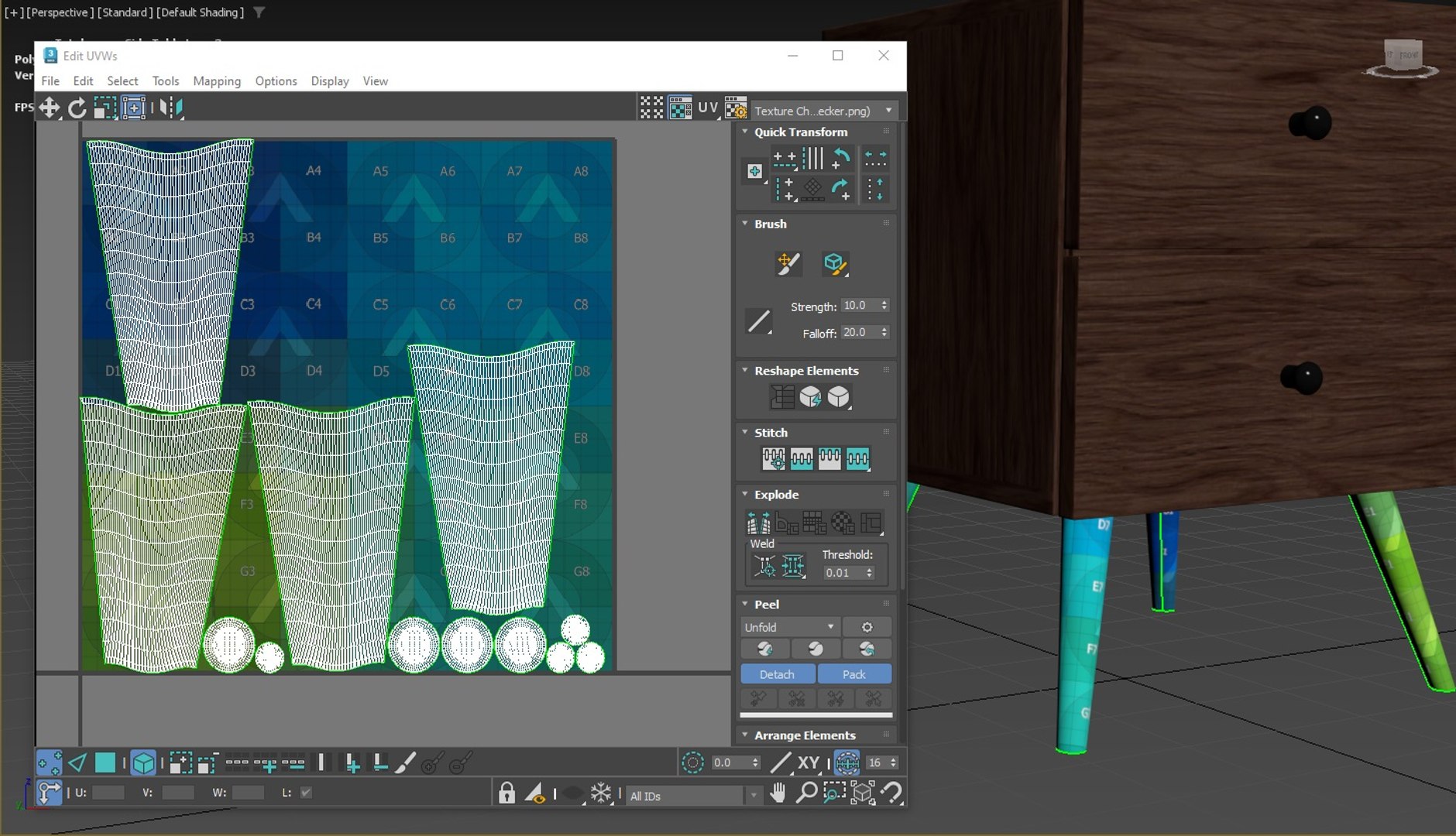 Side Table N2 3D Model - TurboSquid 2297888