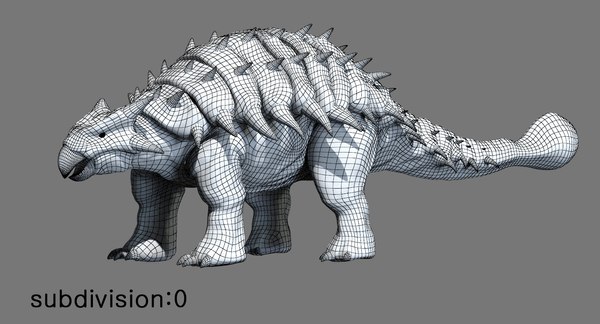 modelo 3d Ankylosaurus 3D (Rigged) - TurboSquid 1400016