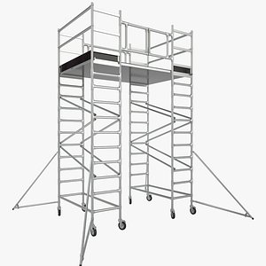 scaffold tower 3d model