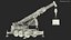 3D Mobile Crane Liebherr with Bricks model