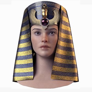 Female Egyptian Head Mesh
