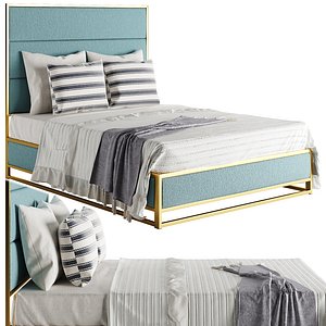 One Kings Lane Scarlett Upholstered Bed