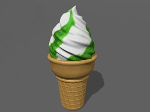 realistic cone jam fbx