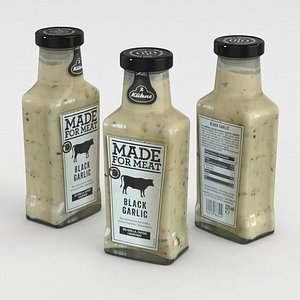 Kuhne Made For Meat Black Garlic Sauce 235ml