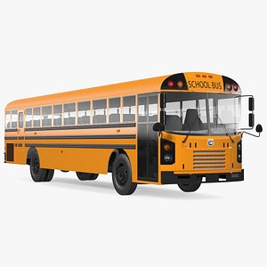 Blue Bird TX3 School Bus 3D model
