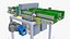 3D Aluminum Conveyor - 01 model