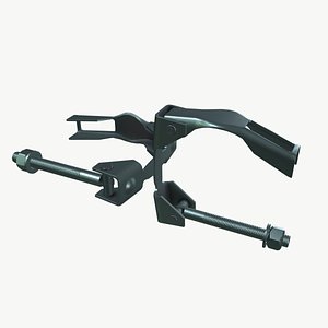 Scaffolding Lock 3D model