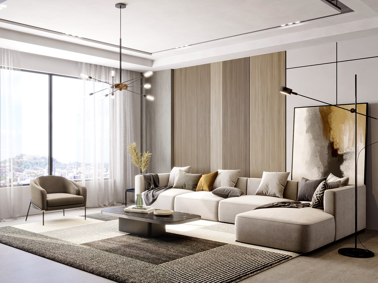3D Interior Scene Living Room 17 - TurboSquid 2107114