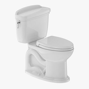 toilet piece two-piece 3D model