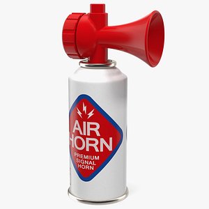 signal sports air horn 3D model