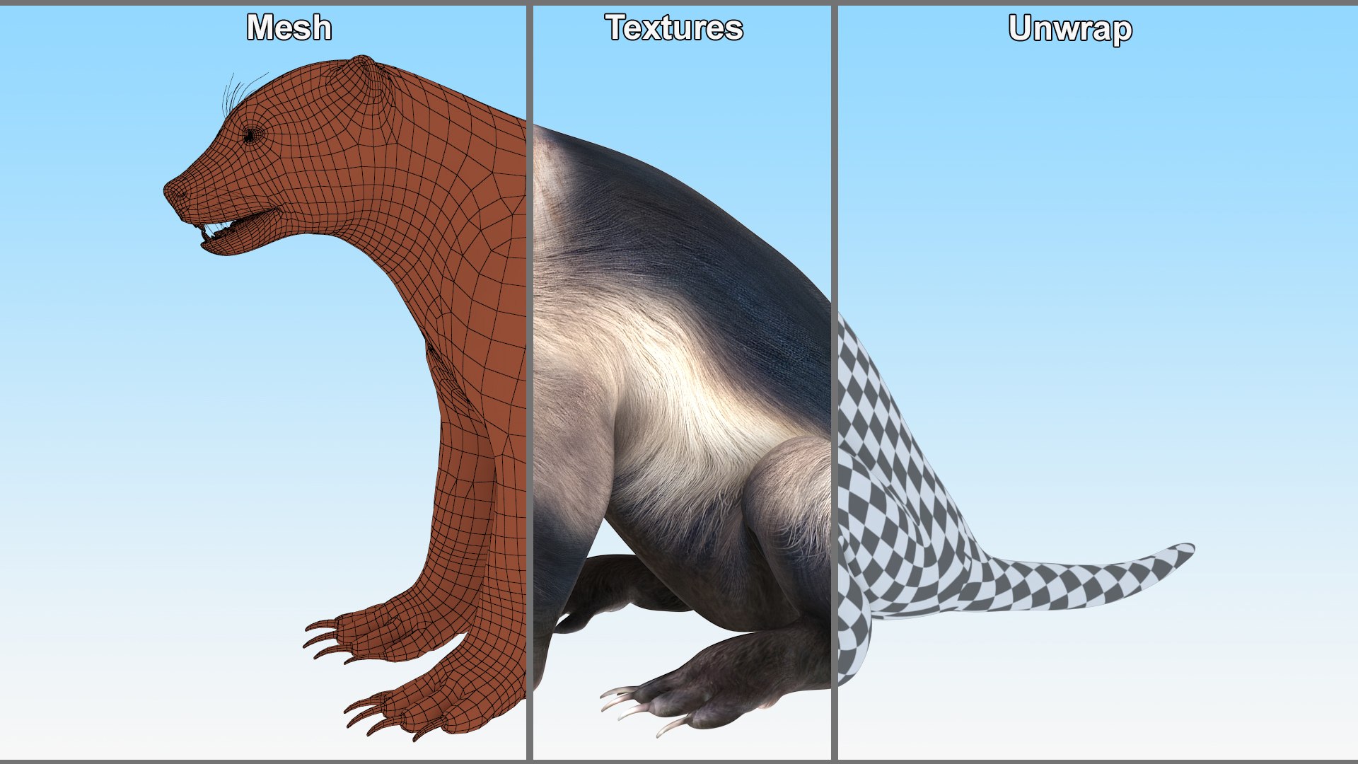 Wolverine Light Color Sitting Pose Model - TurboSquid 2130576