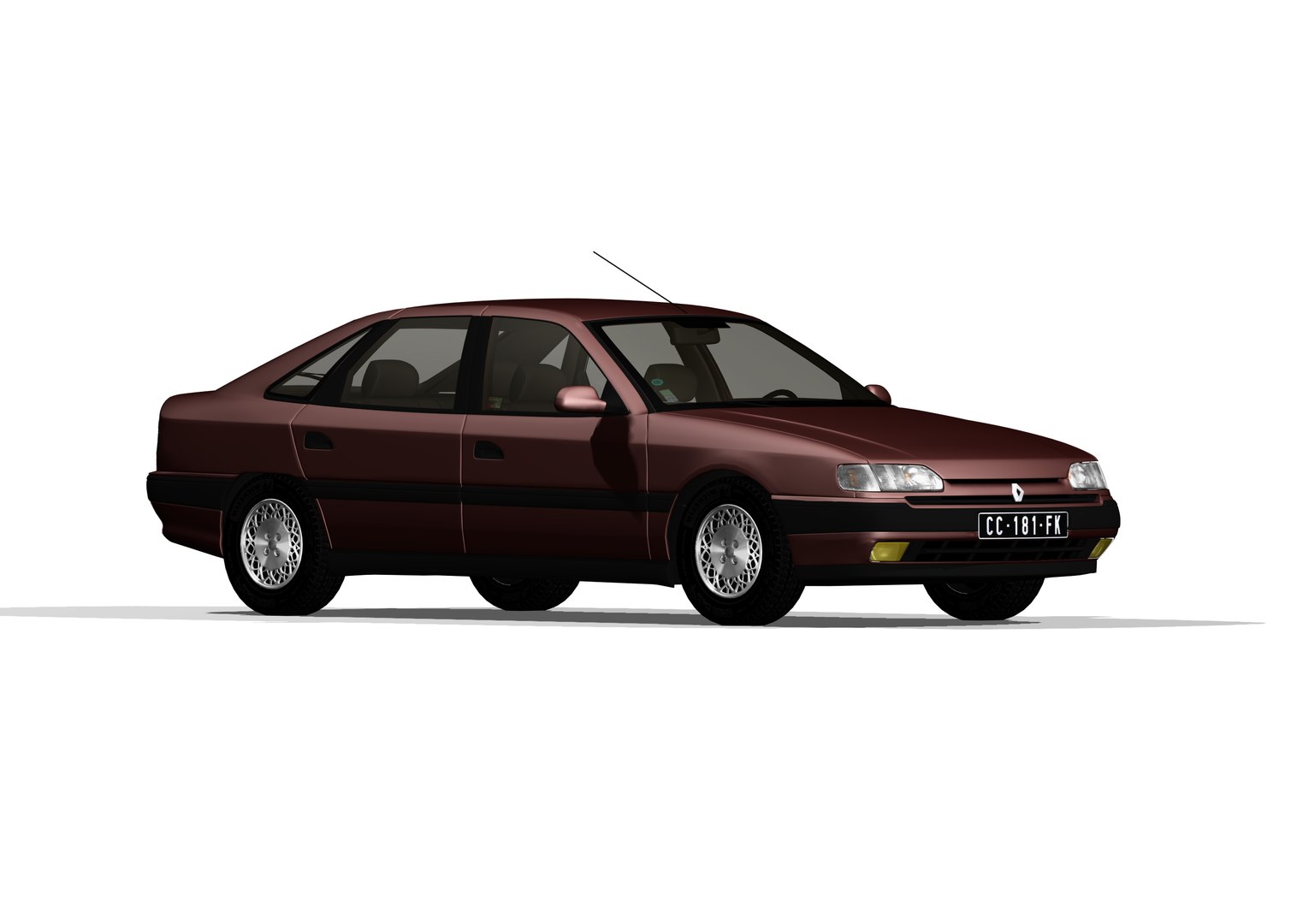 Renault Safrane Palme D Or 1993 Model - Turbosquid 1816449