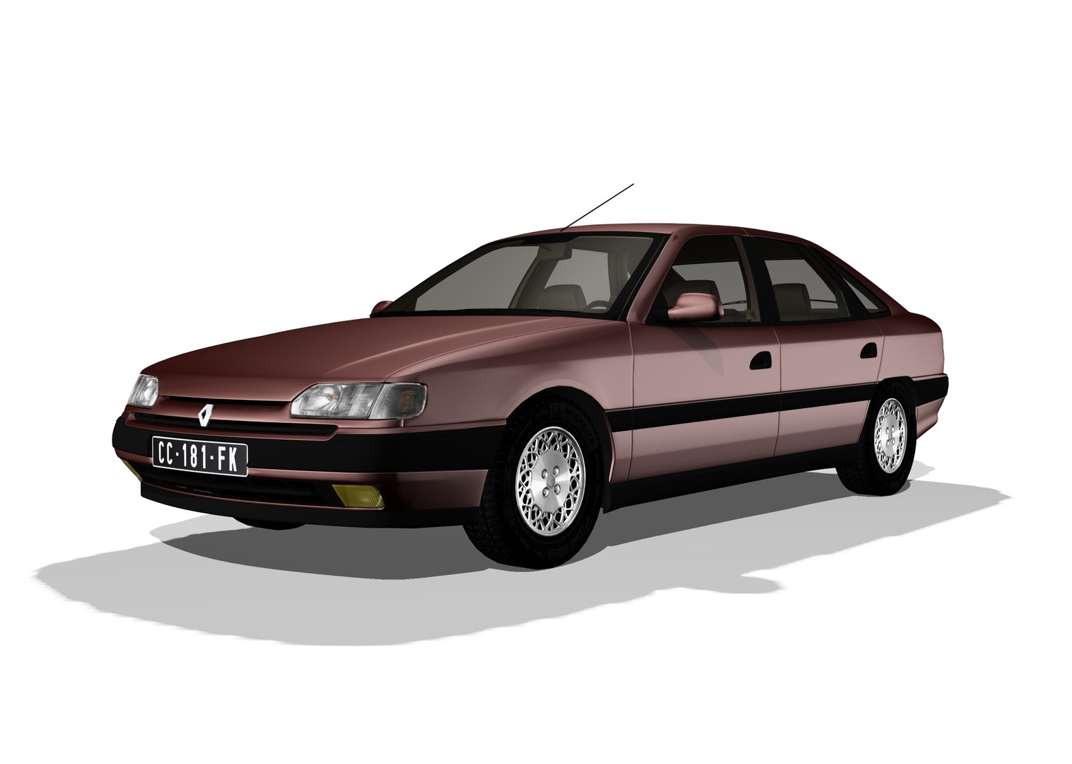 Renault Safrane Palme D Or 1993 Model - TurboSquid 1816449