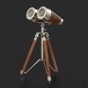 century victorian binoculars 3D model
