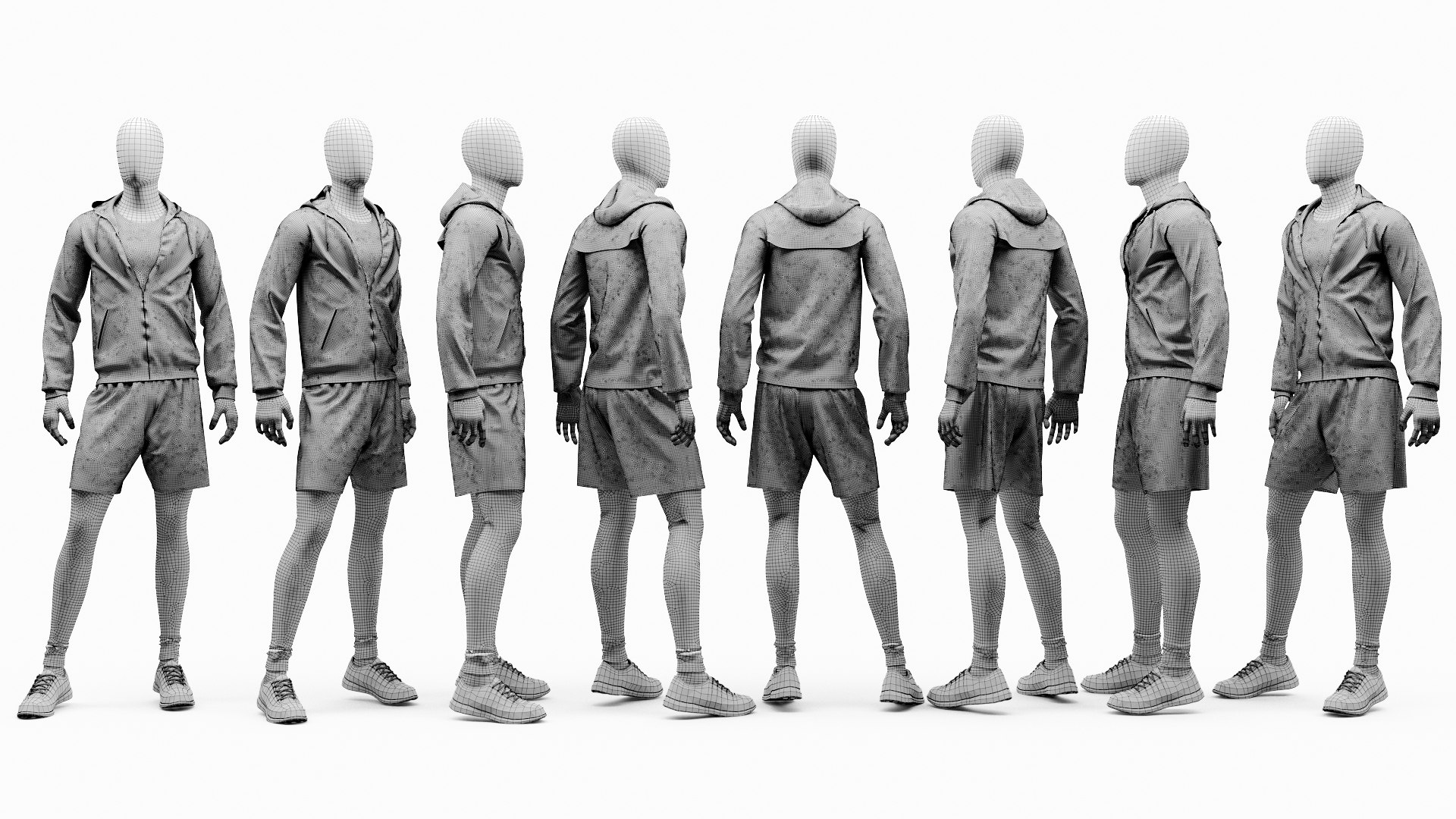 modèle 3D de Collection mannequin sport homme - TurboSquid 1492516