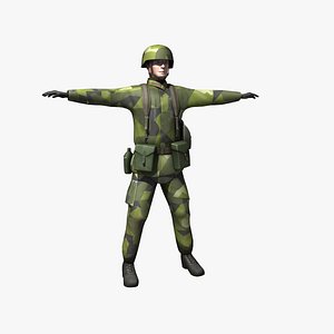 Infantryman Swedish 1990-2000