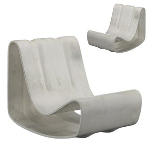Willy Guhl Loop Chair 3D model