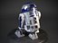 3d model star wars r2d2