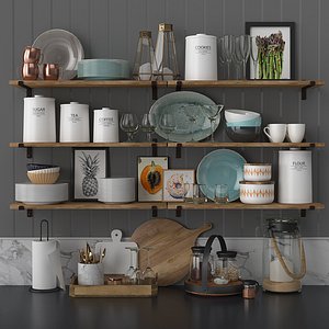Kitchen decor set
