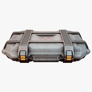 Sci-fi Container Game-ready