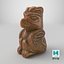 Figurine totémique indienne