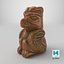 Figurine totémique indienne