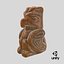 Figurine totémique indienne