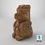 Figurine totémique indienne