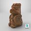 Figurine totémique indienne