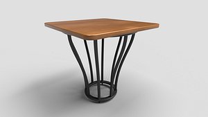 3D model Square Table N95