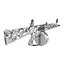 Combat Shotgun AA-12 Round Drum Magazine Modèle 3D