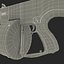 Combat Shotgun AA-12 Round Drum Magazine Modèle 3D