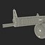 Combat Shotgun AA-12 Round Drum Magazine Modèle 3D