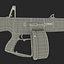 Combat Shotgun AA-12 Round Drum Magazine Modèle 3D