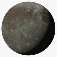 Ganymede J3 Jupiter Moon