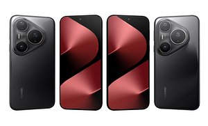 3D Huawei Pura 80 Pro Plus Black model