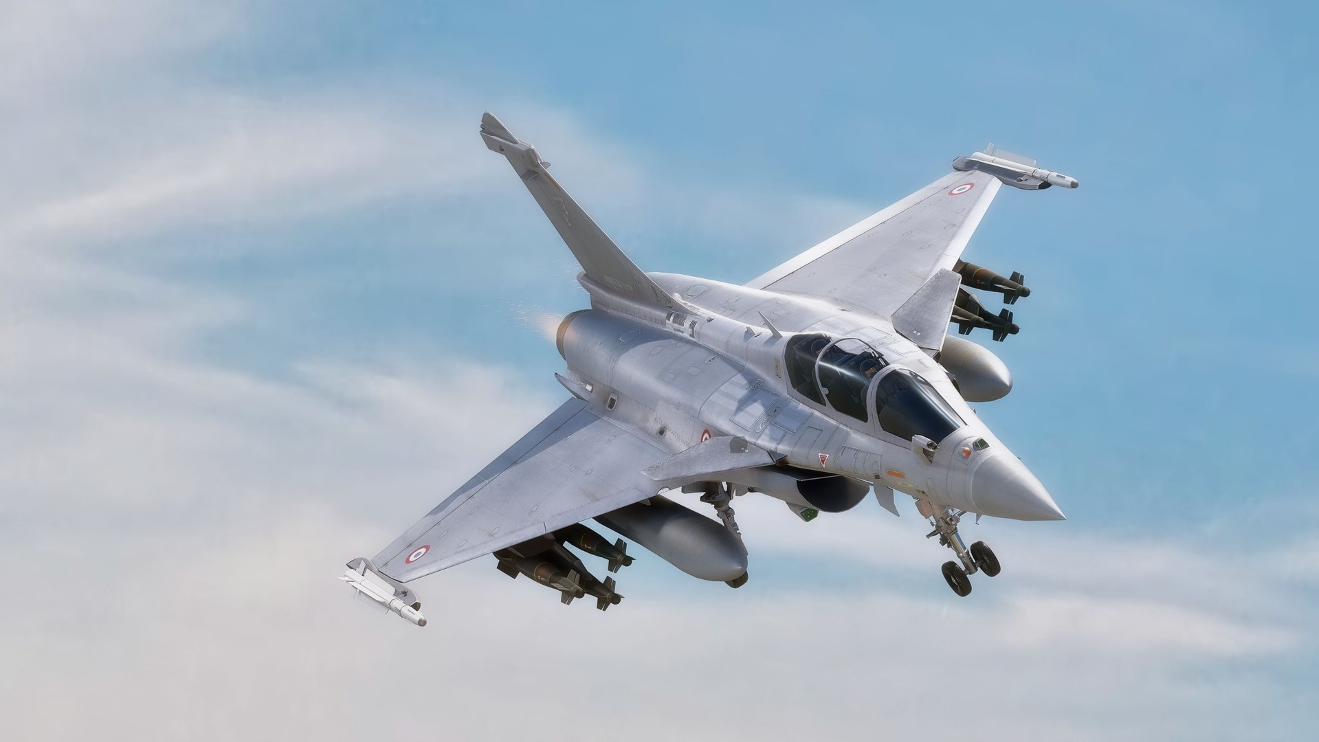 Dassault Rafale B - Fully Rigged - Textured 3D model https://p.turbosquid.com/ts-thumb/Cl/H5ynuB/e7/b5/jpg/1719842741/1920x1080/fit_q87/205e4caefbf67bbf0e95be9dcaede7613cf00327/b5.jpg