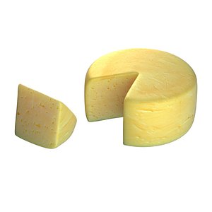 Cheese wheel 3D model