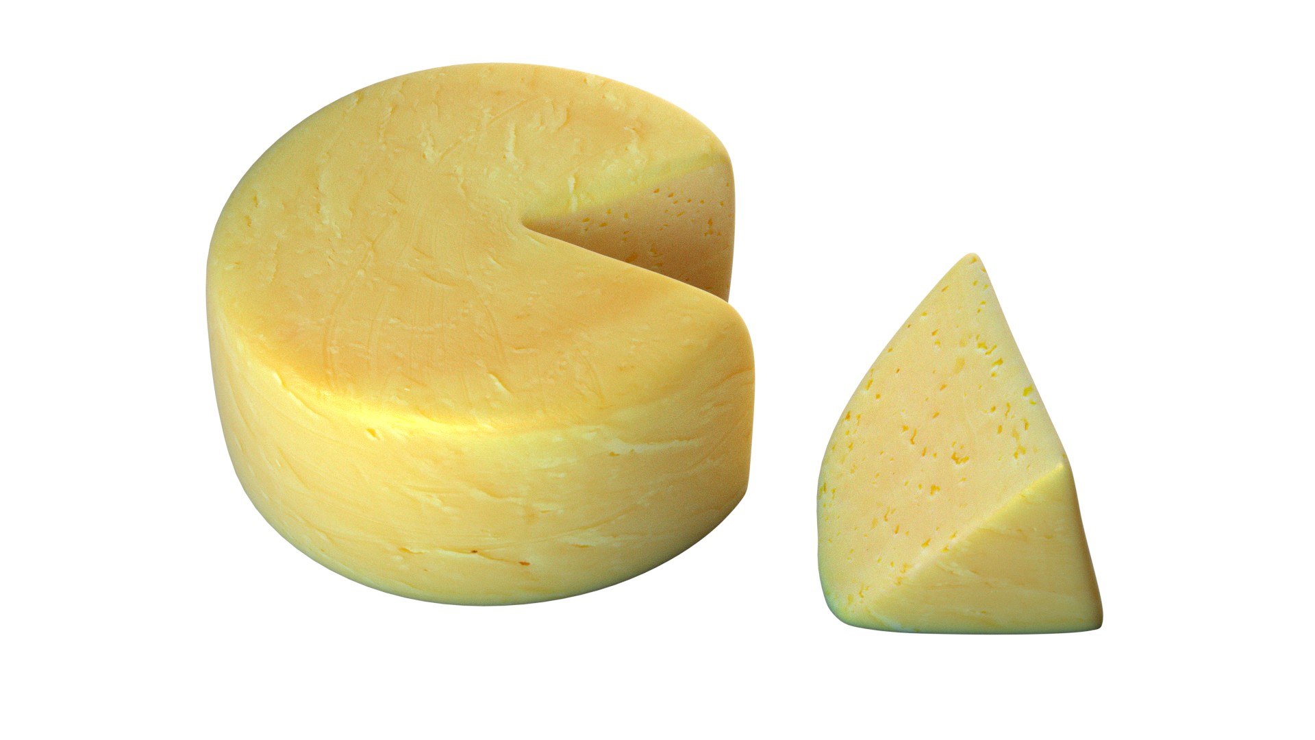 Cheese Wheel 3D Model - TurboSquid 2370462
