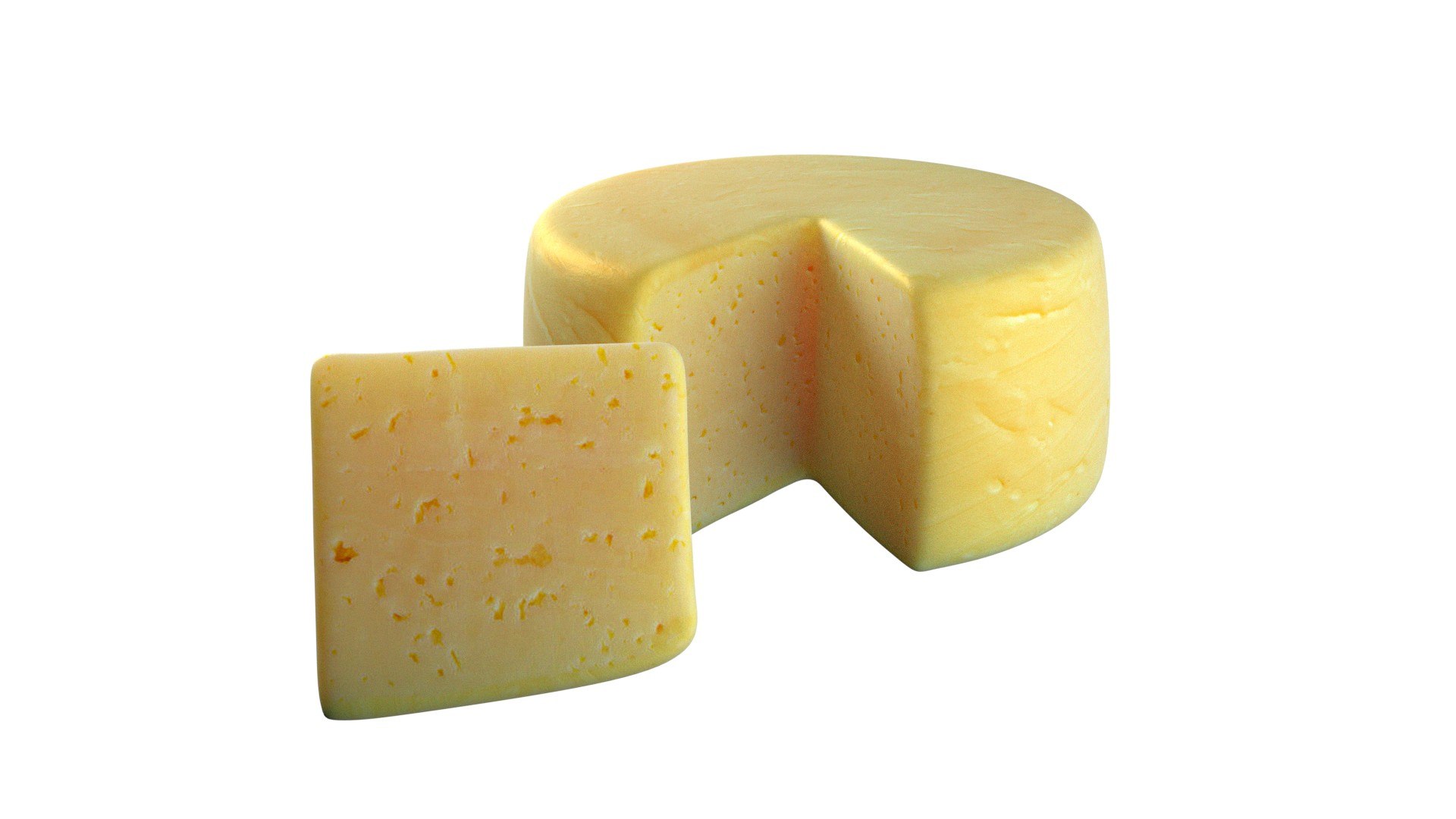 Cheese Wheel 3D Model - TurboSquid 2370462