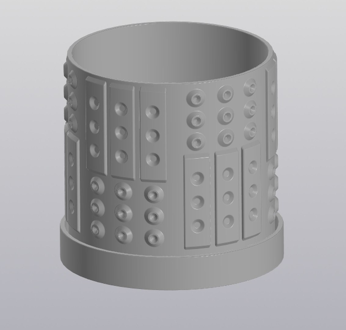 3D Modern Techno Planter - TurboSquid 1973993
