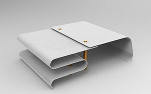 Hatty Side Table 3D