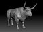 Figurka byka - model 3D do detalowania i animacji