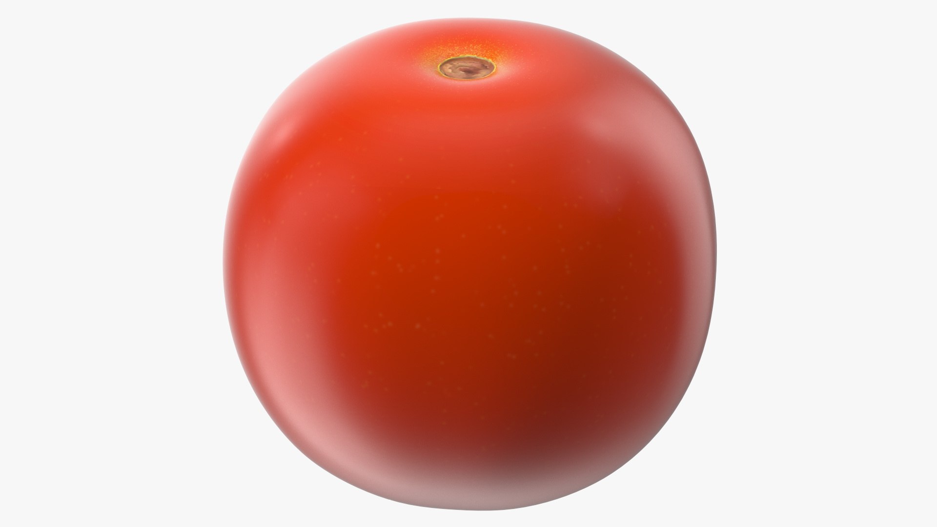 Fresh Red Cherry Tomato 3D model preview