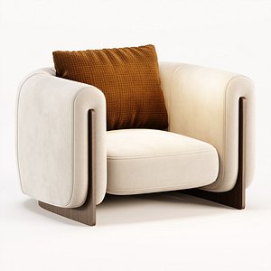 Minuit Armchair by Stephane Parmentier