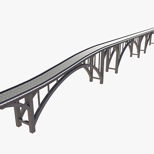Modular Bridge 3D model