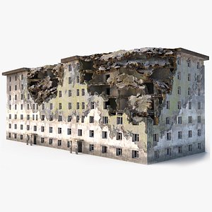 Destroyed Building 3D Models For Download | TurboSquid