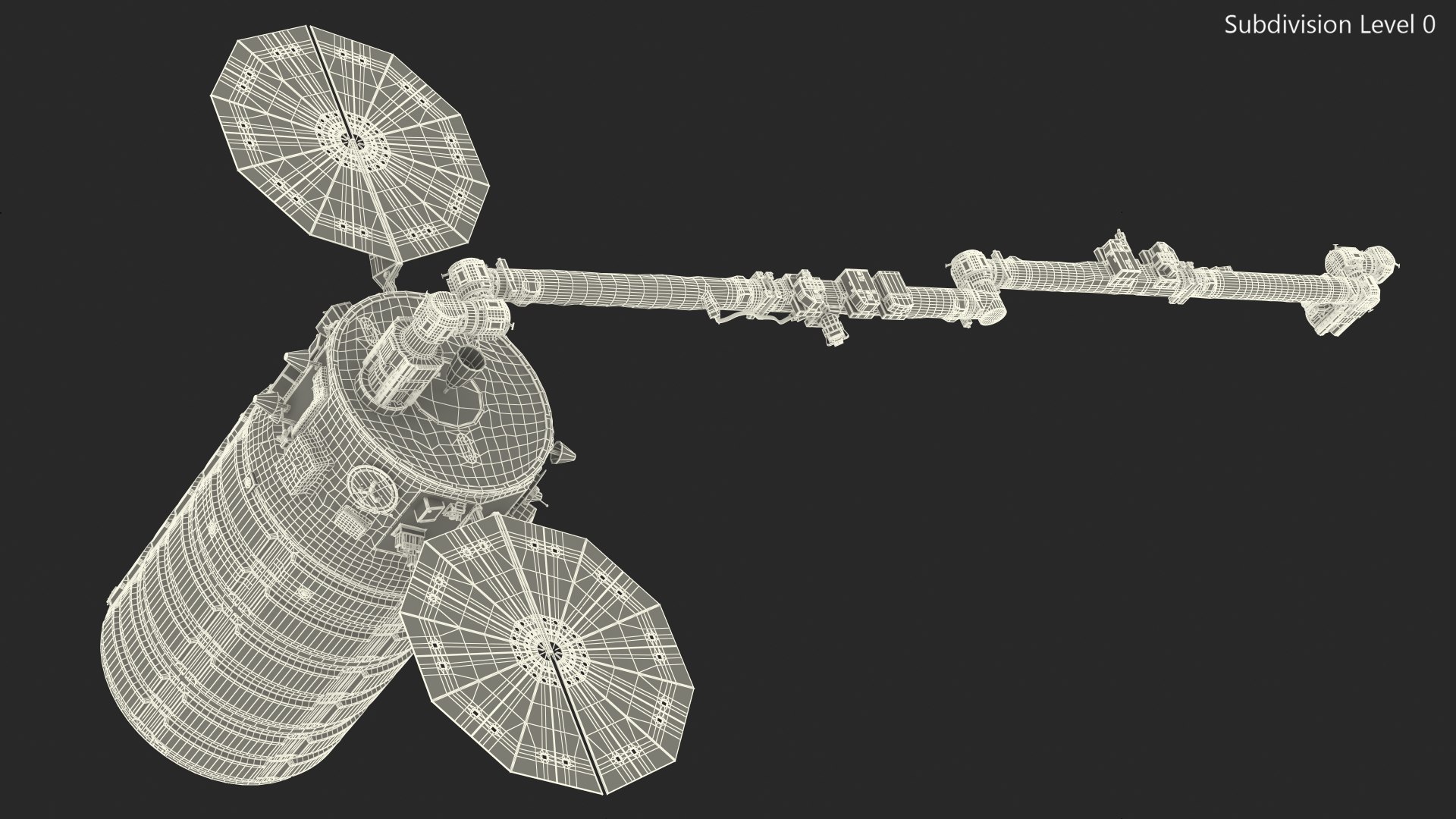 ISS Module Cygnus Spacecraft with Canadarm 3D model https://p.turbosquid.com/ts-thumb/Cl/XOZ5PK/K3/issmodulecygnusspacecraftwithcanadarm3dmodel030/jpg/1644572434/1920x1080/fit_q87/d0a4b23b7521db490d560ad87bc0113effee4ea0/issmodulecygnusspacecraftwithcanadarm3dmodel030.jpg