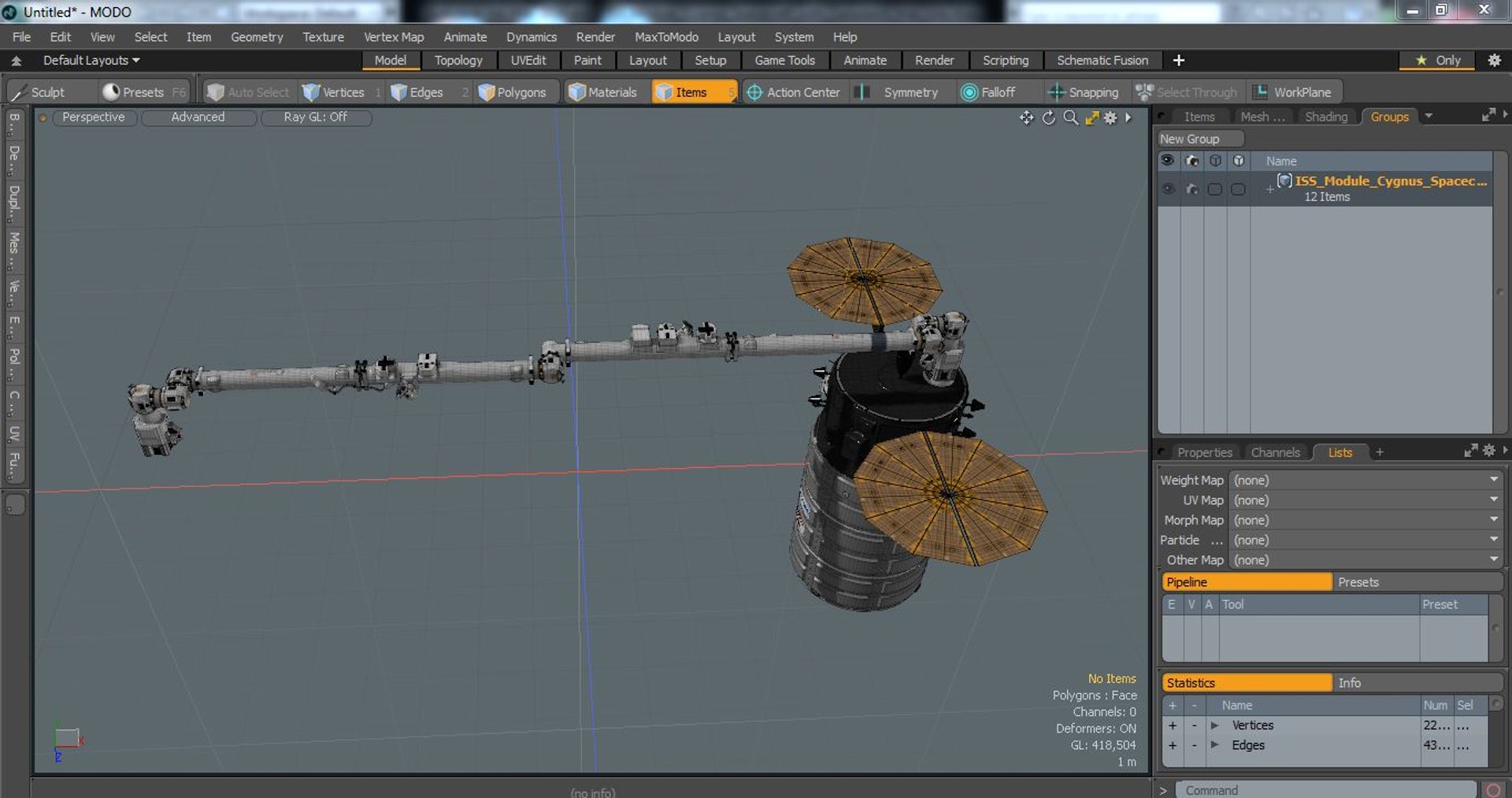 ISS Module Cygnus Spacecraft with Canadarm 3D model https://p.turbosquid.com/ts-thumb/Cl/XOZ5PK/ze/issmodulecygnusspacecraftwithcanadarm3dmodel036/jpg/1644572449/1920x1080/fit_q87/9ff5a2c140d1f76978ab8b118c218ebc0cf10ac3/issmodulecygnusspacecraftwithcanadarm3dmodel036.jpg